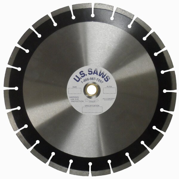 U.S.Saws 30" Asphalt Pro Blade WAA30160P Zoro